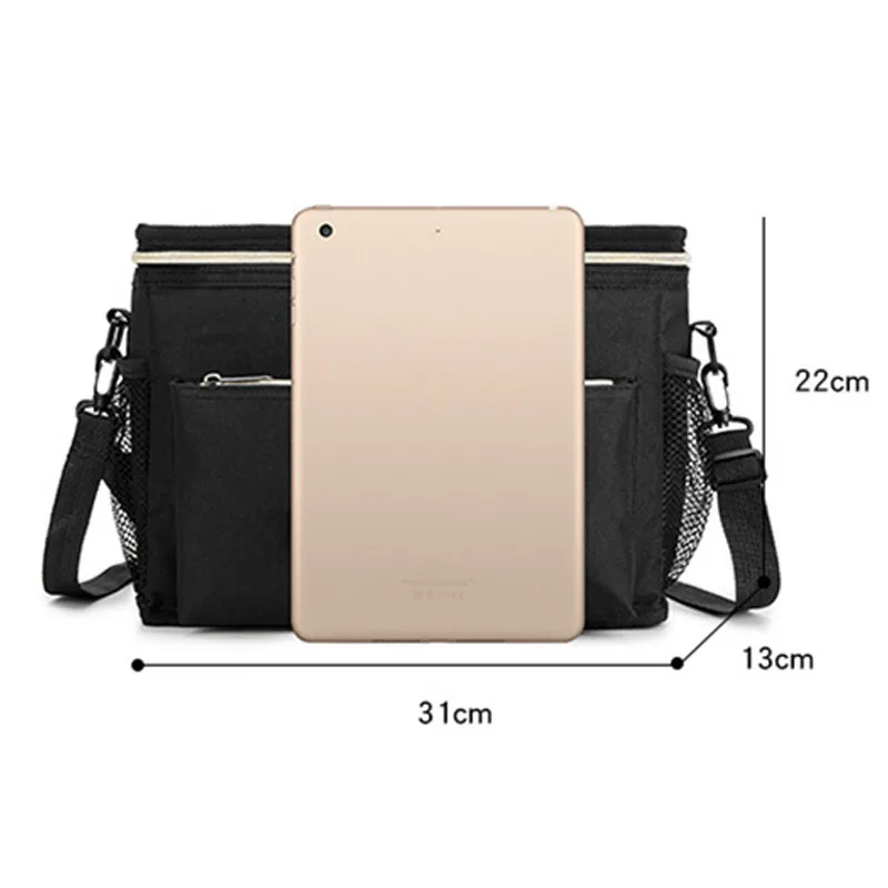Waterproof Diaper Bag Large Capacity Mommy Travel Bag Multifunctional Maternity Mother Baby Stroller Bags Organizer Mummy Bag 6