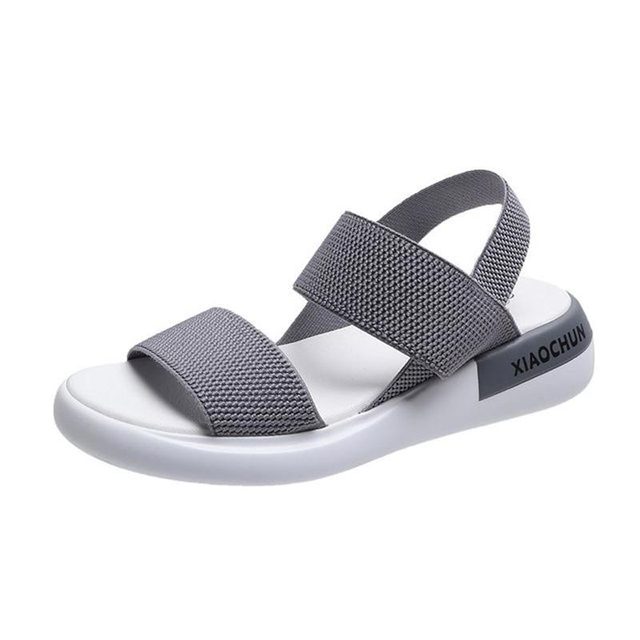 sandals fashion solid color comfortable platform casual shoes women sandals open toe beach summer shoes female