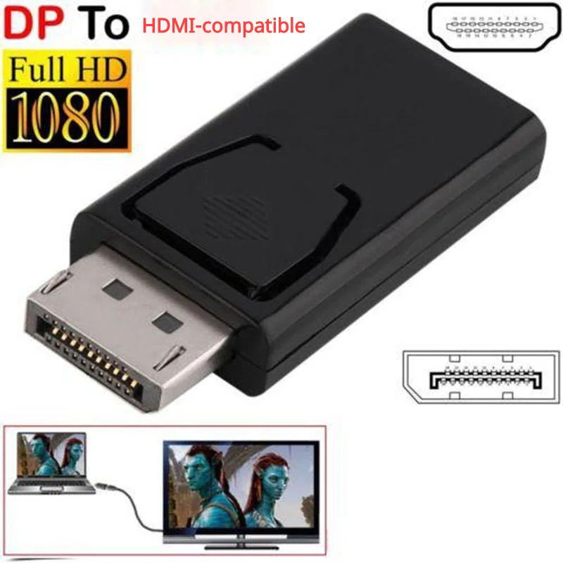 Дисплей Порт DP Max 4K 30 Гц мужчина к совместимому с HDMI переходник внутренней резьбой