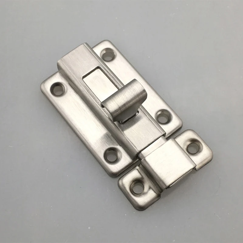 2/2.5/3/4inch Stainless Steel Door Latch Barrel Bolt Hasp Stapler Gate Lock Safety Easy To Install for Bathroom Washroom | Обустройство