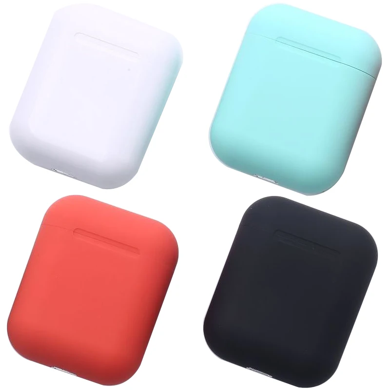 Беспроводные Bluetooth наушники i12 TWS inpods 12 Macaron V5.0, стерео наушники, спортивные наушники с защитой от пота, сенсорные наушники, всплывающие