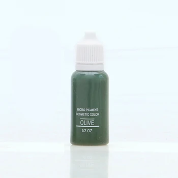 

Tattoo Ink Paint Olive Green Tattoo Set, Beauty Kit 15ml/bottle 2pcs/set Tinta