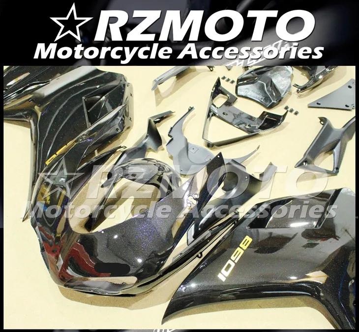 Мотоциклетный обтекатель abs подходит для DUCATI 848 1098 2007-2012 корпусные детали прессформы Магазин № 0386