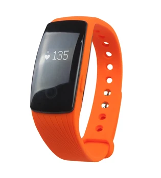 

Smart Color Bracelet Sports Bluetooth 4.0 Watch Low Energy Sleep Silicone Heart Rate Watch Compatible Android Apple
