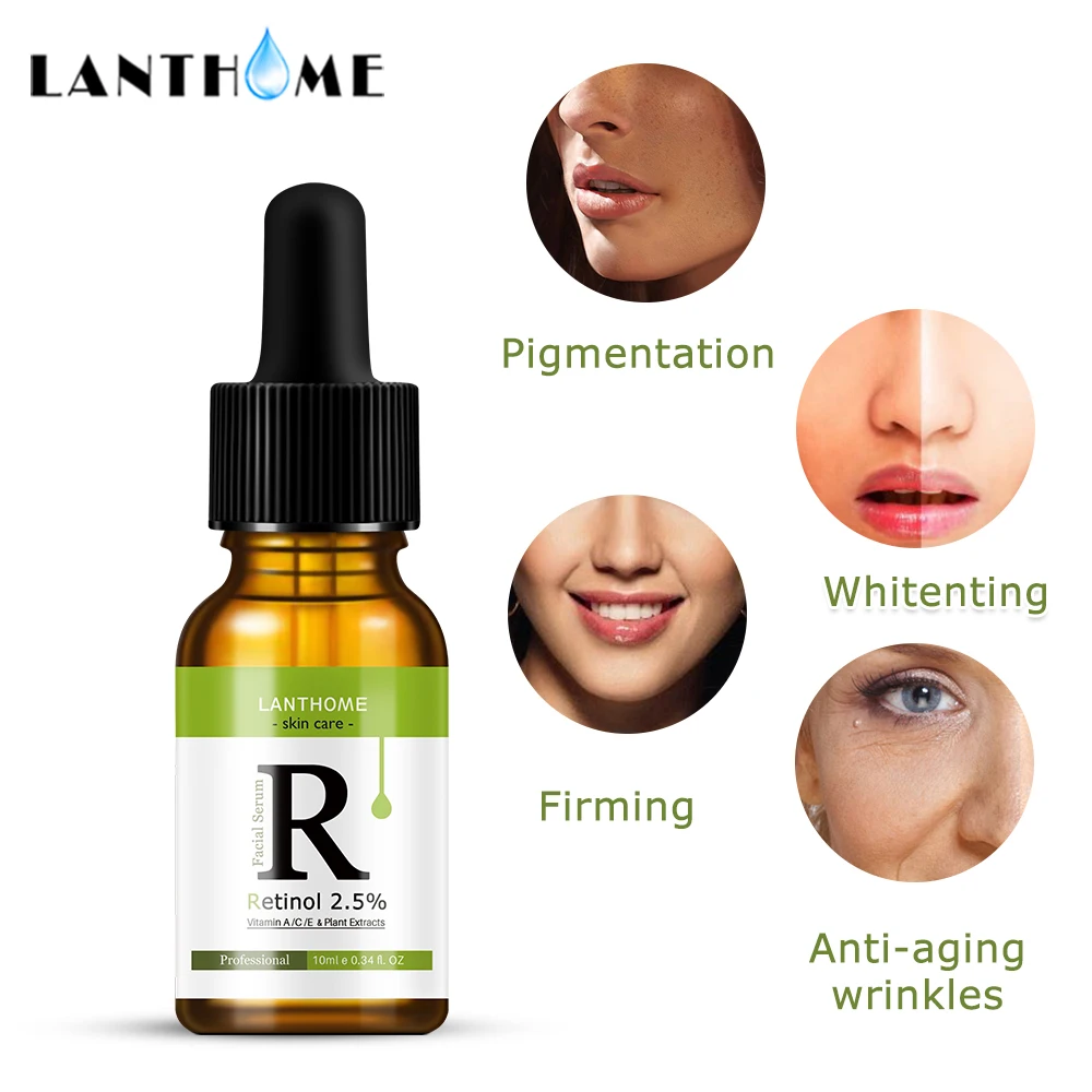 Retinol 2.5% Vitamin C / A Facial Anti Wrinkle Serum Remove Dark Spots Collagen Serum Anti Aging Essence Whitening Face Serum Retinol 2.5% Vitamin C / A Facial Anti Wrinkle Serum Remove Dark Spots Collagen Serum Anti Aging Essence Whitening Face Serum