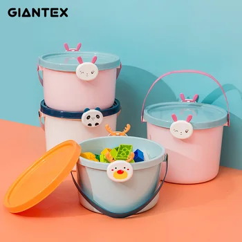 

Toy Storage Box Cartoon Children's Building Block Storage Basket Organizer Home Bedroom Kids Snack Storage Box Creativity