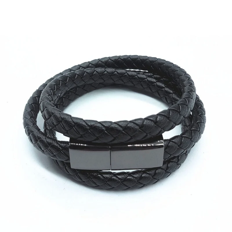 

Bracelet USB 2.0 Charging Cable Fast Data Sync Cord For IPhone/Micro/Type C 60cm