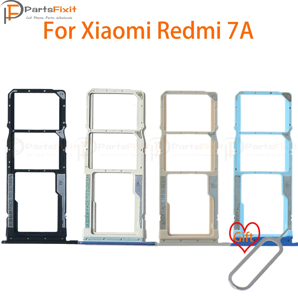 Лоток для сим карт Redmi7A карты слот SIM держатель Слот адаптер телефона Redmi 7A