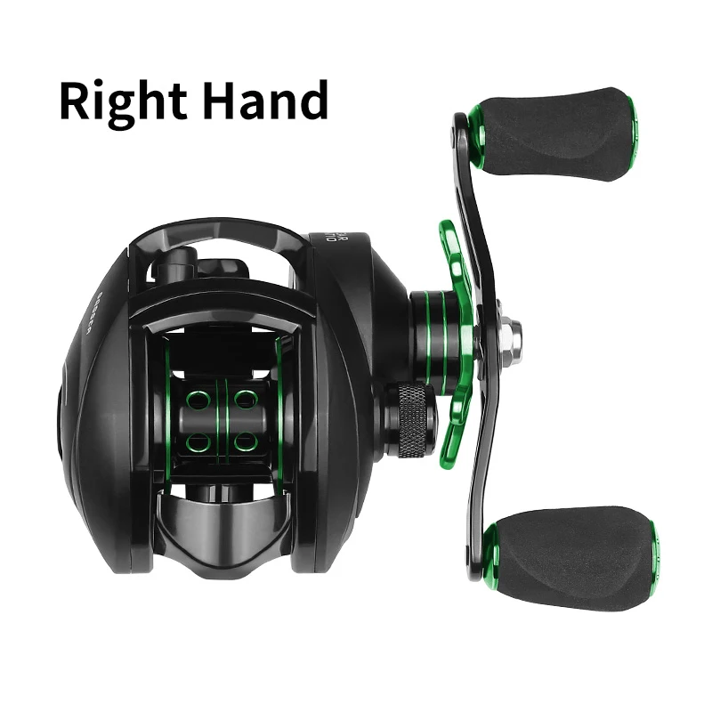 

Left/Right Hand Baitcasting Fishing Reel Adjustable Flexible Fish Lure Bait Drag Tackle Fishing Gear Tools Supplies