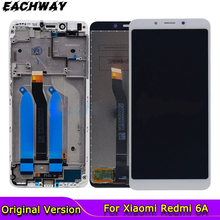 ЖК дисплей с дигитайзером в сборе для Redmi 6A Xiaomi запасные части дисплея 6A|a536 display|touch