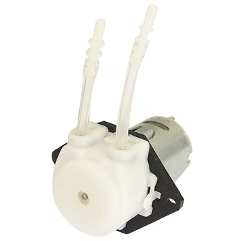

12V Peristaltic Pump Electric Miniature Small Water Pump Titration Pump Laboratory Metering Pump DC Self-Priming Pump 140Ml/Min