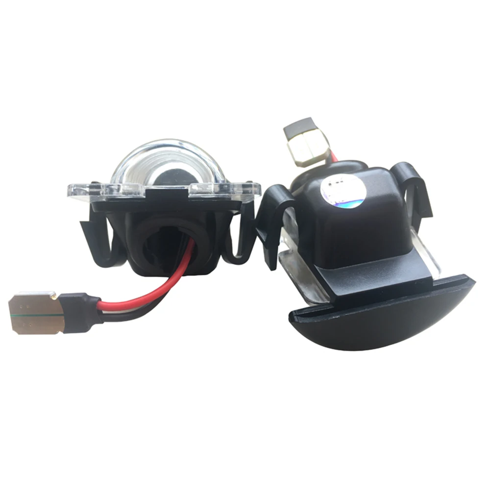 

Signal Light 6000k White License Plate Light Lamp Housing 2Pcs Car License Plate Light Lamp For 2007-2018 Jeep Wrangler Pure