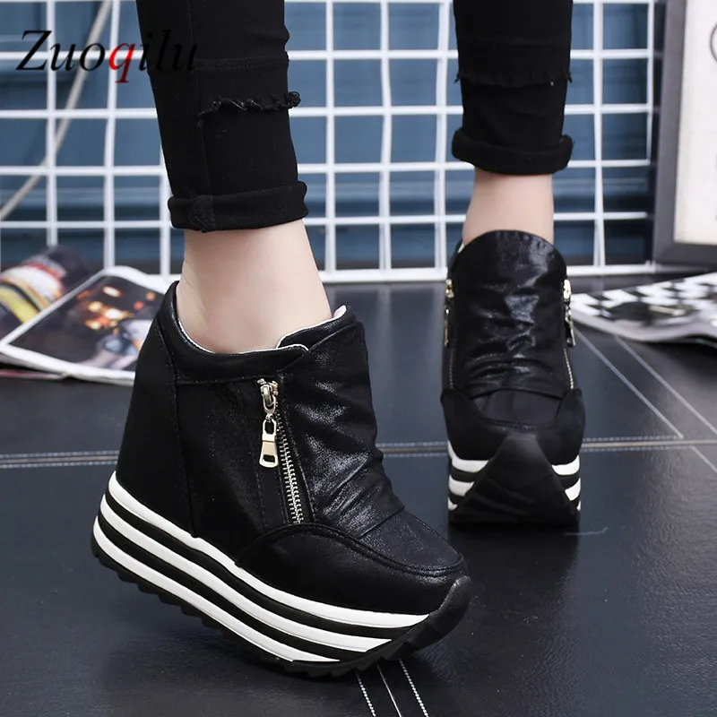 Zapatillas Gruas Con Aumento De Altura Para Mujer, Zapatos Deportivos