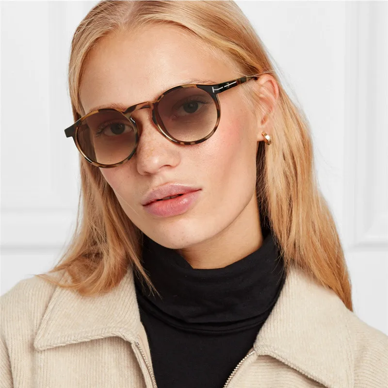 classic brand design Retro Small frame Round Sunglasses Fashion Sunglasses Men Women Sunglasses male Female_voghion.com