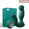 Masseur de prostate mâle anal vibrateur 10M télécommande silicone chauffé couple gay flirtant anal jouets sexuels Double tête G spot ► Photo 1/6