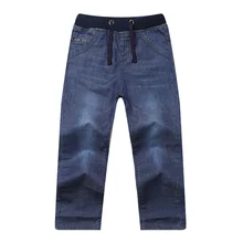 Детская одежда; коллекция года; сезон весна-осень; стиль; джинсовые брюки для мальчиков; брюки большого мальчика; Повседневные детские брюки