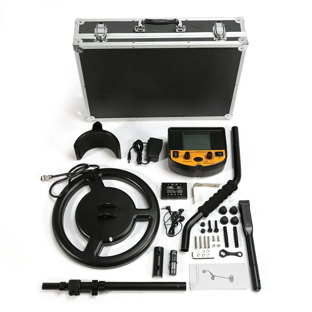 

AS924 Professional Underground Metal Detector Adjustable Gold Silver Finder Treasure Hunter Seeker 2.5m Depth Dropshipping