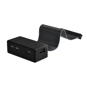 

Housing Anti Scratch Enclosure Box Protective Case Dustproof Full Access Portable Black Practical Hard Zero
