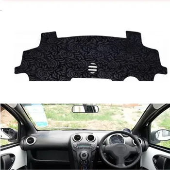 

Rose Pattern Non-slip Dashmat Dash Mat Dashboard Cover Pad Cover Carpet Car Sticker for BYD F0 2008 2009 2010-2016 Car Styling