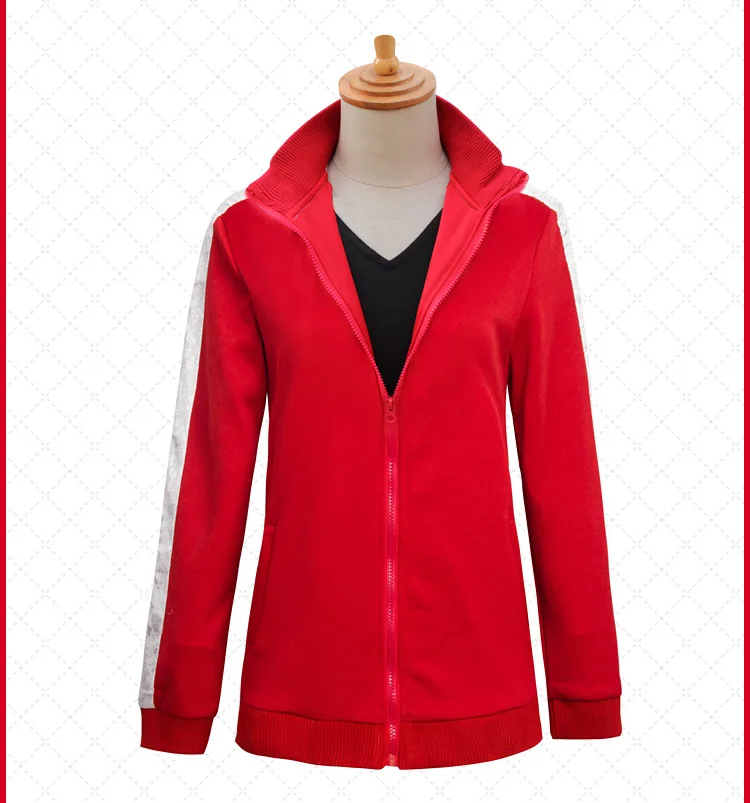 Аниме MekakuCity актеры Kagerou Project Kisaragi Shintaro костюм для косплея куртка унисекс Красная