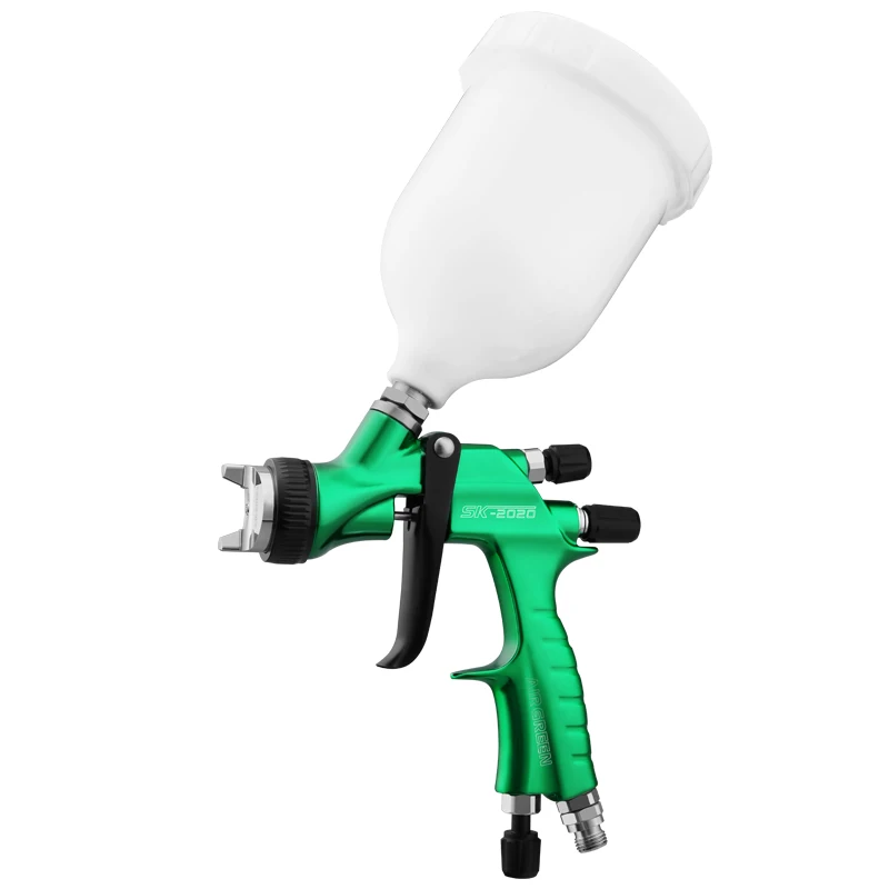 

Professional Car Paint Spray Gun Kit 1.3mm Nozzle Forged Gun Body High Atomization Design Water Based Spray Gun