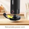 HiBREW Electric Milk Frother Frothing Foamer Chocolate Mixer Cold/Hot Latte Cappuccino fully automatic Milk Warmer Cool M1A 5