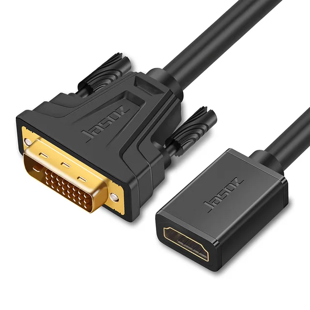 KabelDirekt – Cavo Adattatore HDMI-DVI, 1 M Bidirezionale, DVI-D - Foto 8