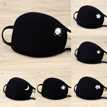 

1Pcs Unisex Dustproof Mouth Mask Anime Cartoon Face Mouth Masks For Adult Kids Washable Reusable Masks Bre cotton mask