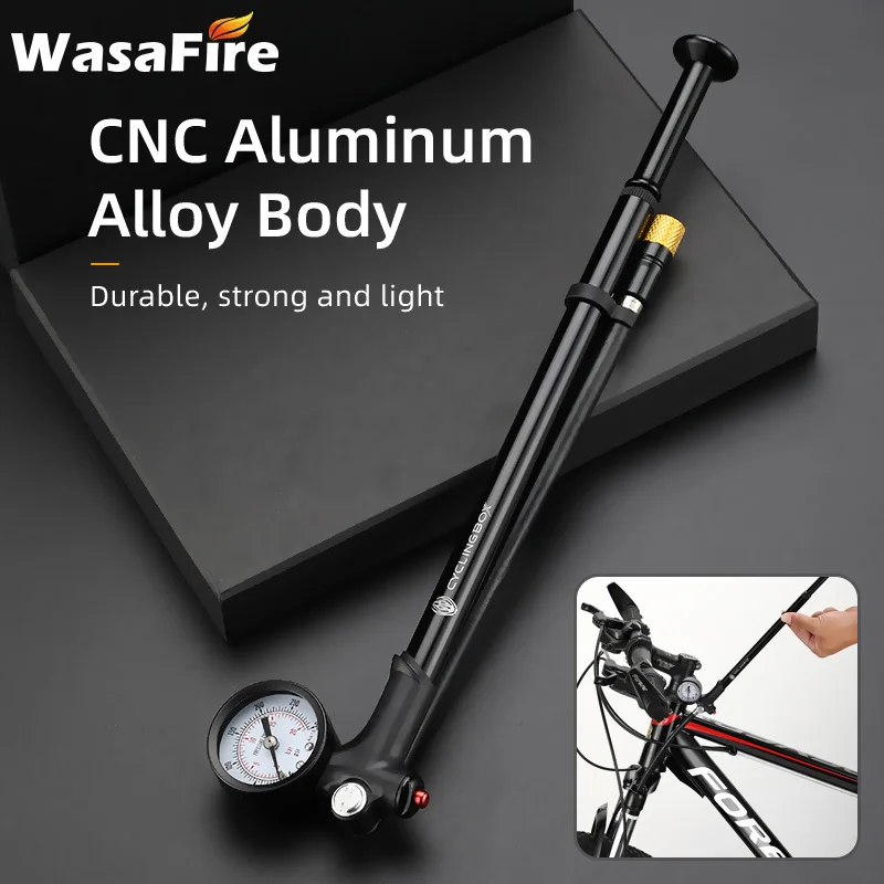 Портативный велосипедный воздушный насос высокого давления WasaFire 120PSI с