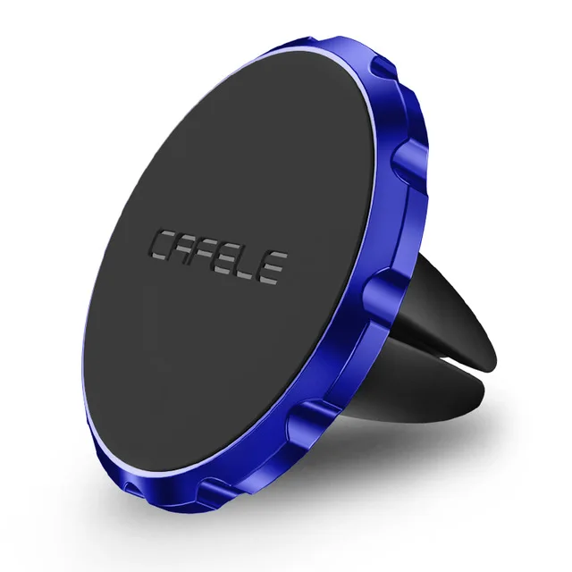 Blue 1 CAFELE Автомобильный держатель для телефона, магнитный держатель на вентиляционное отверстие, подставка для мобильного телефона, магнитная поддержка сотового телефона в автомобиле, gps для iPhone XS Max samsung S10 - Цвет: Blue 1
