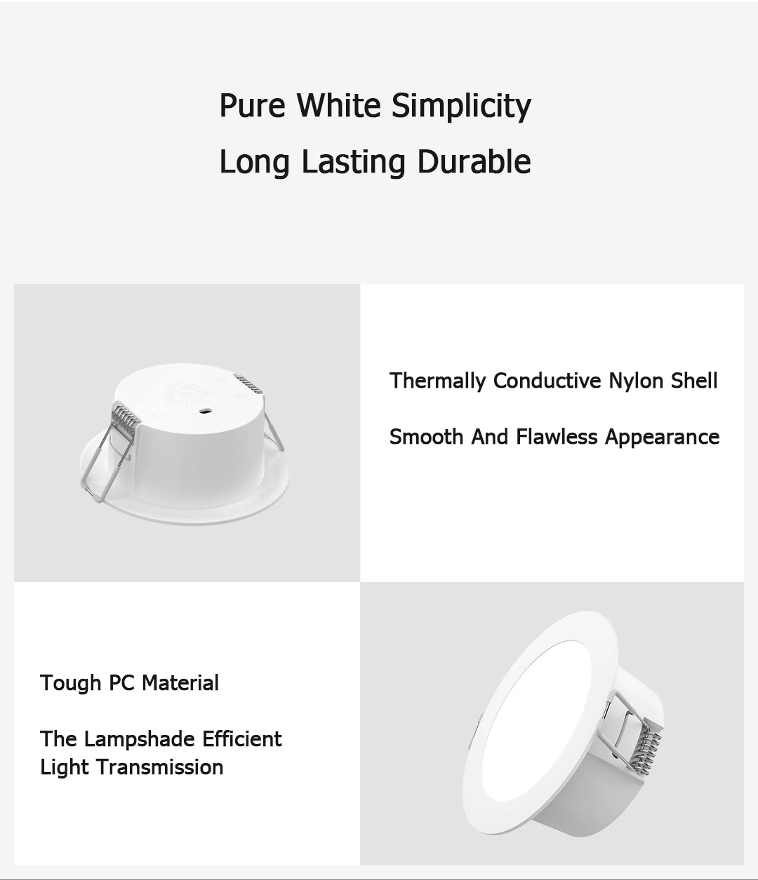 2021 Xiaomi Mijia Smart Led Downlight Bluetooth Mesh Version Controlled By Voice Smart Remote Control Adjust Color Temperature