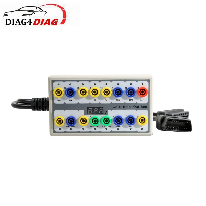 Professional-OBDII-OBD2-Breakout-Box-Auto-Car-Diagnostic-Tool-Car ...
