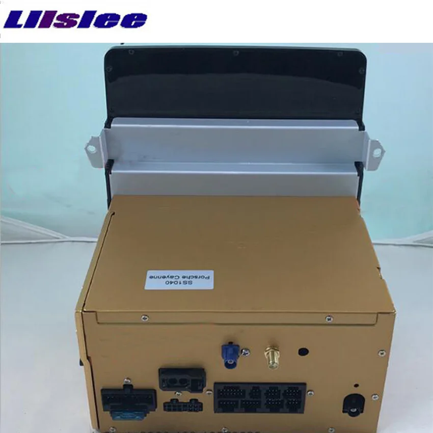 Liislee 2 din Android для Porsche Cayenne большой экран Автомобильный мультимедийный плеер GPS