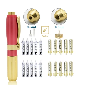 

0.3/0.5ml Hyaluronic Pen High Pressure Hylaronic Pen Needle Free Meso atomizer Hyaluron gun for lip face body enhancement