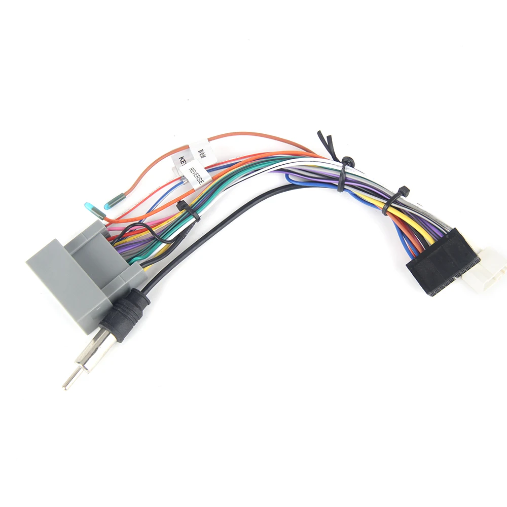 

DYX017 Car Radio Stereo Wiring Harness Adapter with Radio Antenna Adapter for Honda Jazz Fit 2002 2003 2004 2005 Power Cable