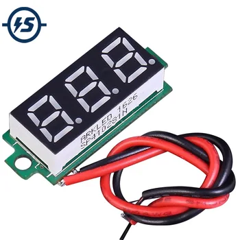 

Digital Temperature Sensor IC Tester Thermometer 0.28 Inch Red Mini LED Display Module for DS18B20 -55~125 Celsius DC 4-28V