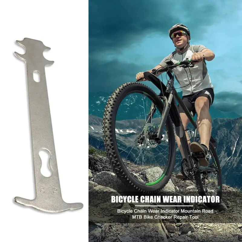 Индикатор износа велосипедной цепи Горная дорога MTB велосипед Checker инструмент для ремонта