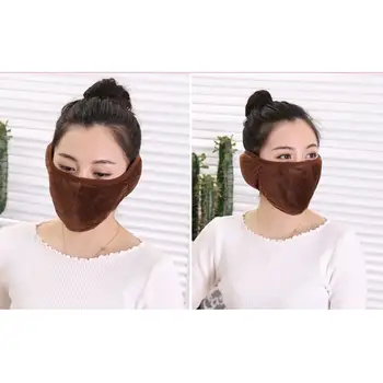 

Winter Dust Mask Outdoor Riding Warm Ear Protection Mask Earmuffs Unisex Women Men Bicycle Cycling Earmuffs