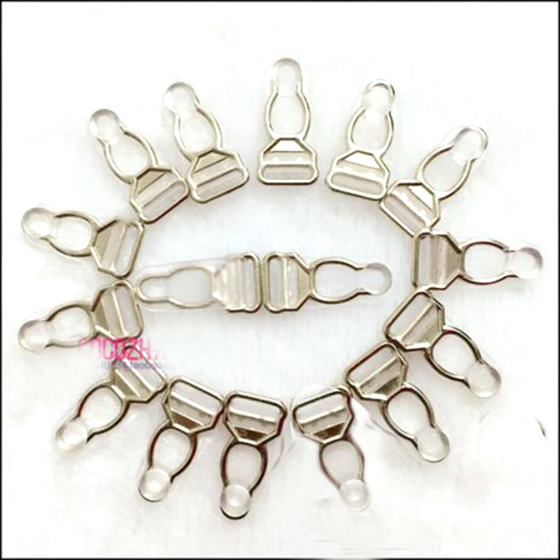 

100pcs Button Underwear ​Buckle Sexy Top Thigh Highs Garter Belt Bondage Lingerie Suspender Metal Gourd Accessories