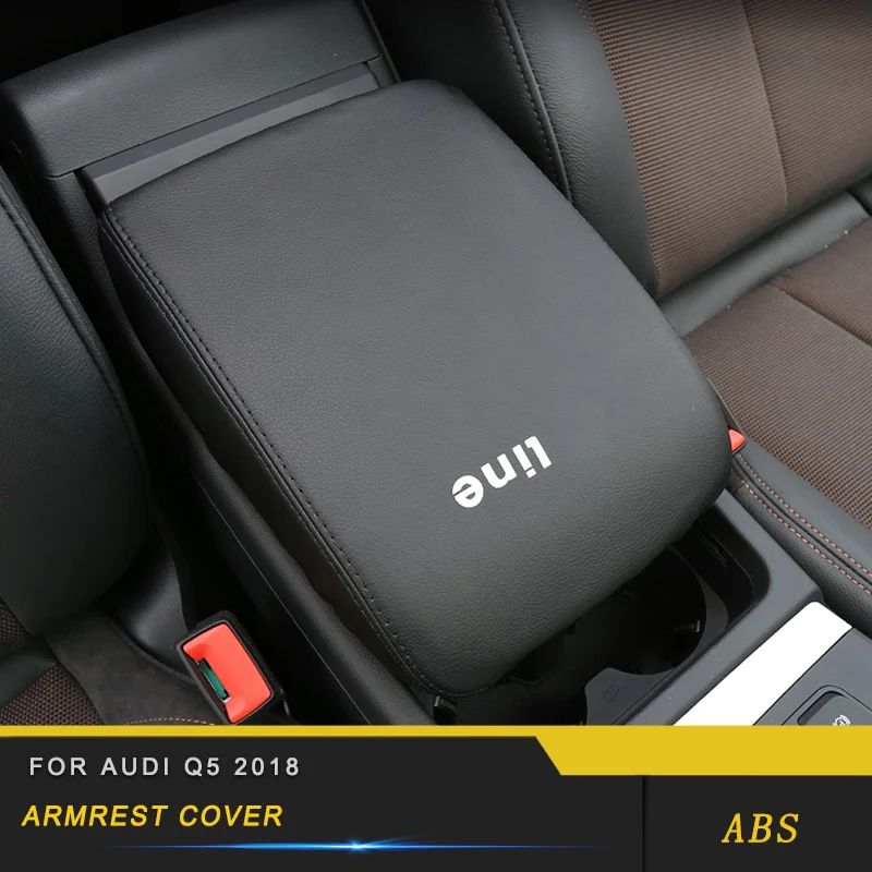 Для Audi Q5 FY, автомобильный подлокотник, защитный чехол, кожаный коврик, подушка, аксессуары для интерьера