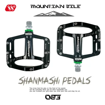 

1Pair Bicycle Pedals Platform Magnesium alloy Mountain Road Bike Sealed 3 Bearing Pedals Riding Bike Accessories