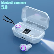 Bluetooth 5 0 наушники беспроводные с шумоподавлением 9D спортивная
