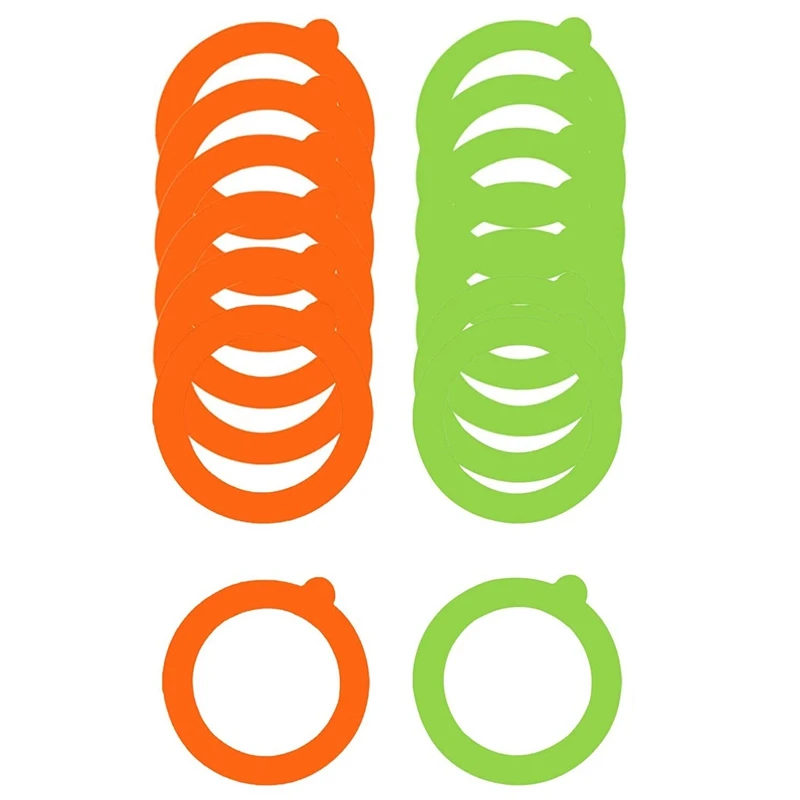

Rubber Seals for Glass Jars,Silicone Gaskets Canning Seals Replace Airtight Sealing Lids Rings for Canning Jar