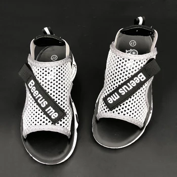 

Kids Sports Sandals Summer Children Shoes For Boys Soft Breathable Running Shoes Elastic Boys Girls Casual School Flat Sandals