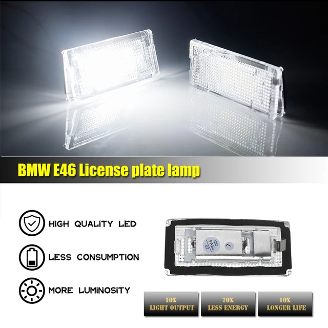 Upgrade your BMW with the iJDM12V LED Number License Plate Light Lamps