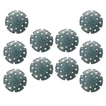 

10PCs Round Garden Accessory Plastic Plant Climbing Fixing Bracket Early Grow Pole Fixed Holder