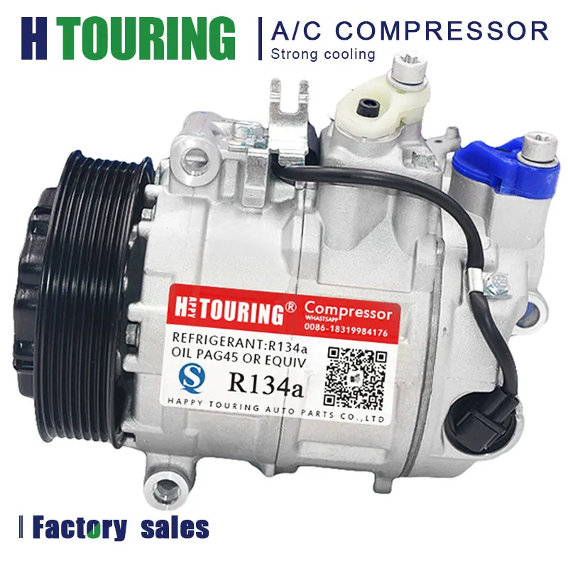 

For Porsche ac compressor 7seu17C Porsche Cayenne 4.5 04-/ Panameras 4.8 09- 7L5820803 7L5820803A 94812601100 94812601101