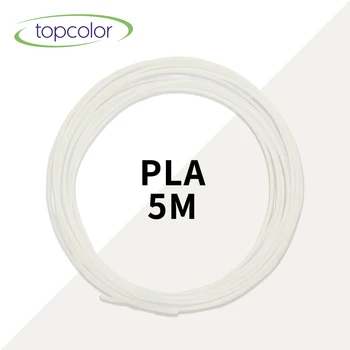 

Topcolor Clear 3D Pen Filament Plastic Pla Wires 1.75mm No Pollution 3D Plastic Handle FLA Filament Refill 5 Meter Kid DIY Pen