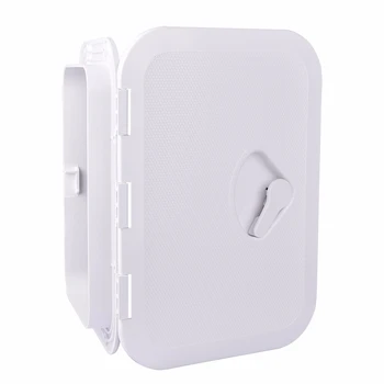 

270x375mm Durable Inspection Hatch ABS Plastic Anti Aging Ultraviolet White Deck Square Marine Access Portable Yacht Boat Deck