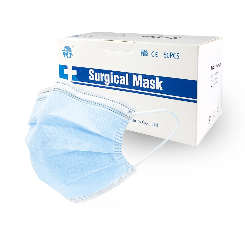 Одноразовая Медицинская гигиеническая маска для лица 200/100/50/25 шт. | Красота и